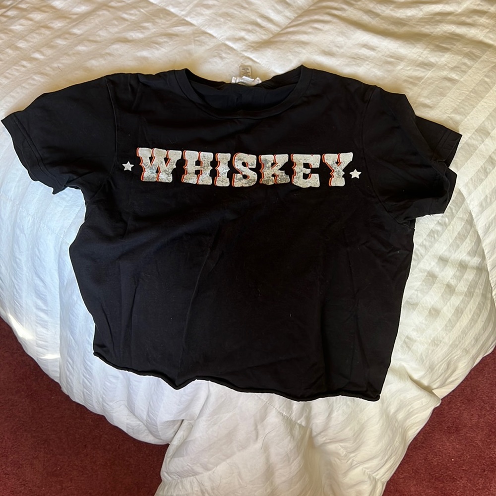 Whiskey Crop Top